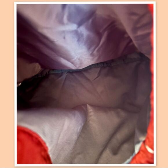 Adidas Sackpack Gym Travel School Sport Backpack String Bag - Maroon - Picture 3 of 3